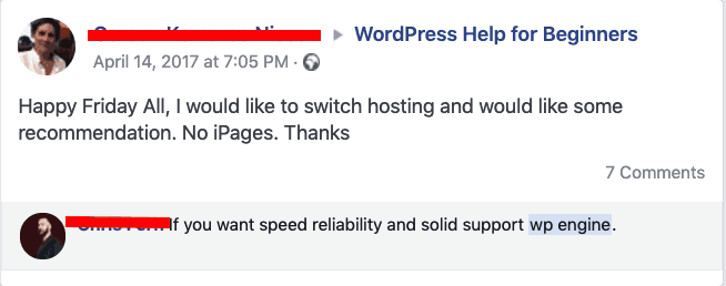 wordpress host for small business